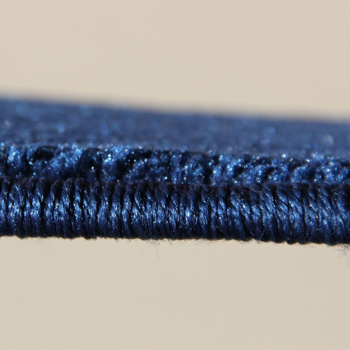 Tufting Duvardan Duvara Halı - Raha Lacivert 20mm