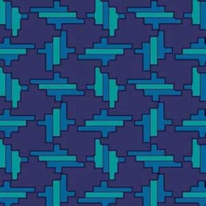 Samur SD (390) Mavi Desenli Otel Halısı